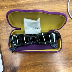 gucci fluo glasses